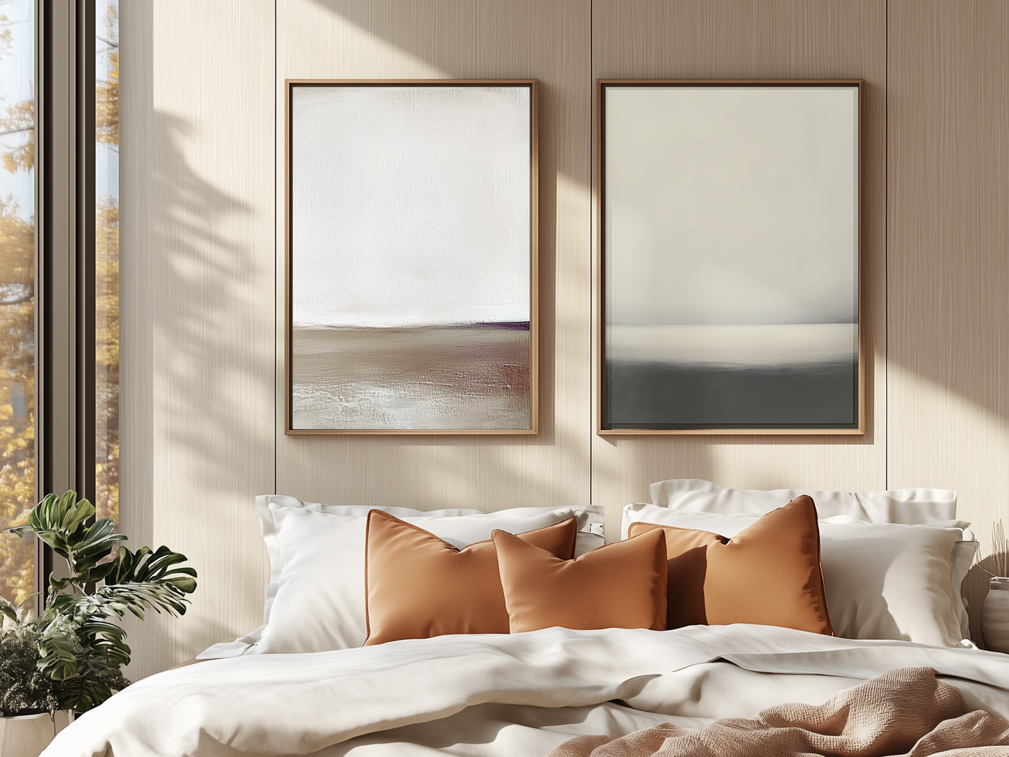 Framed canvas - Land And Sea 2