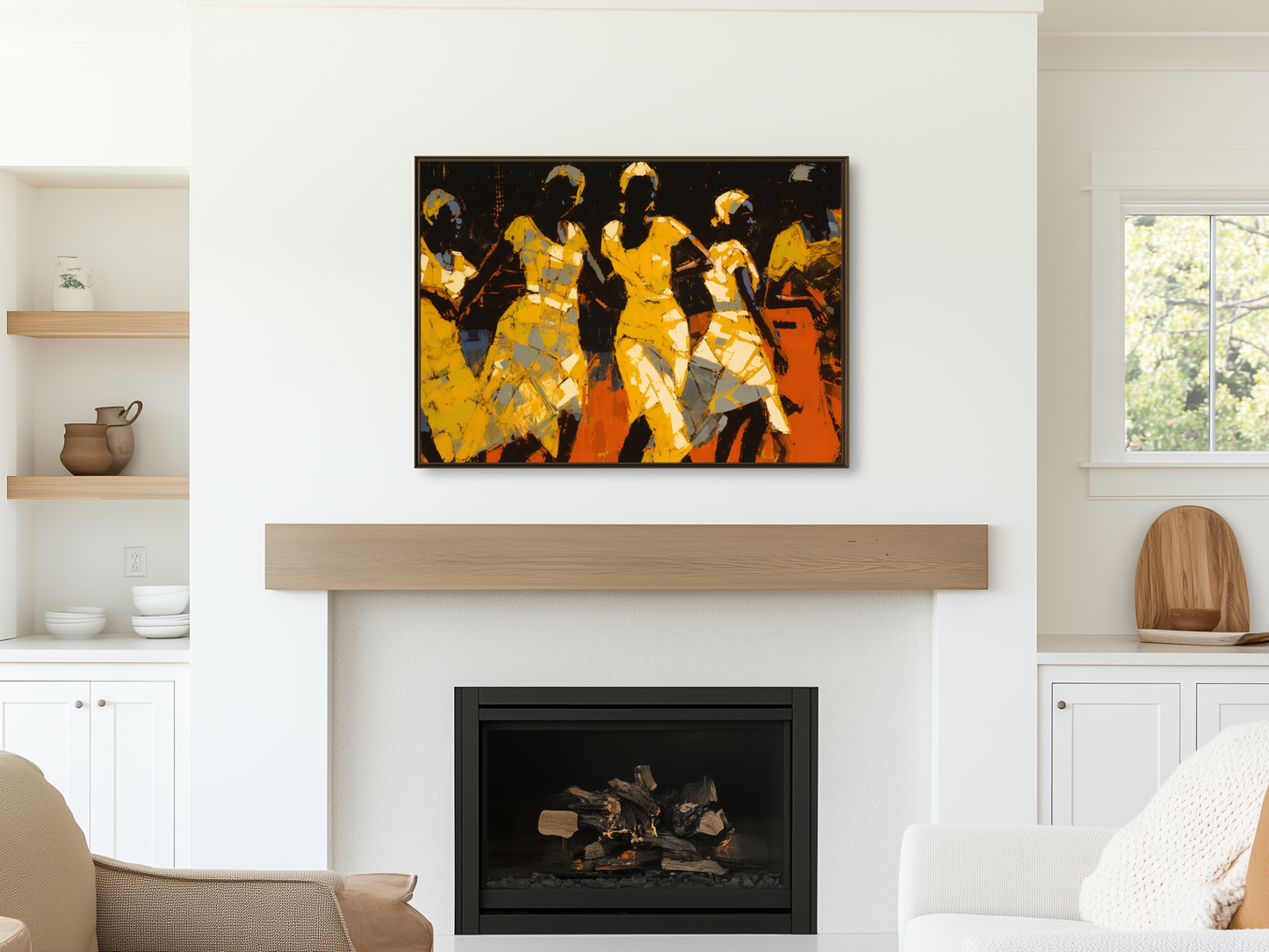 Framed canvas - Good Times