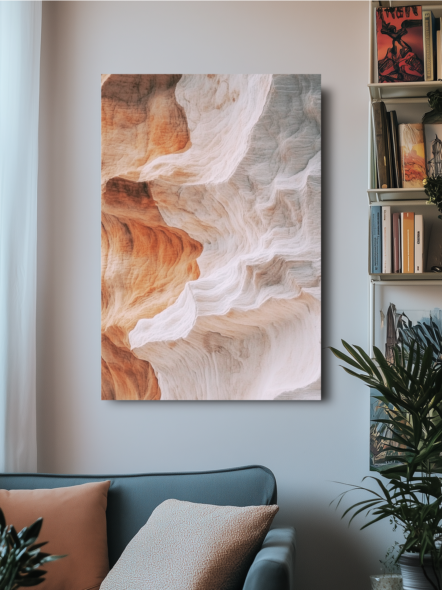 Canvas wall art - Rock Formation