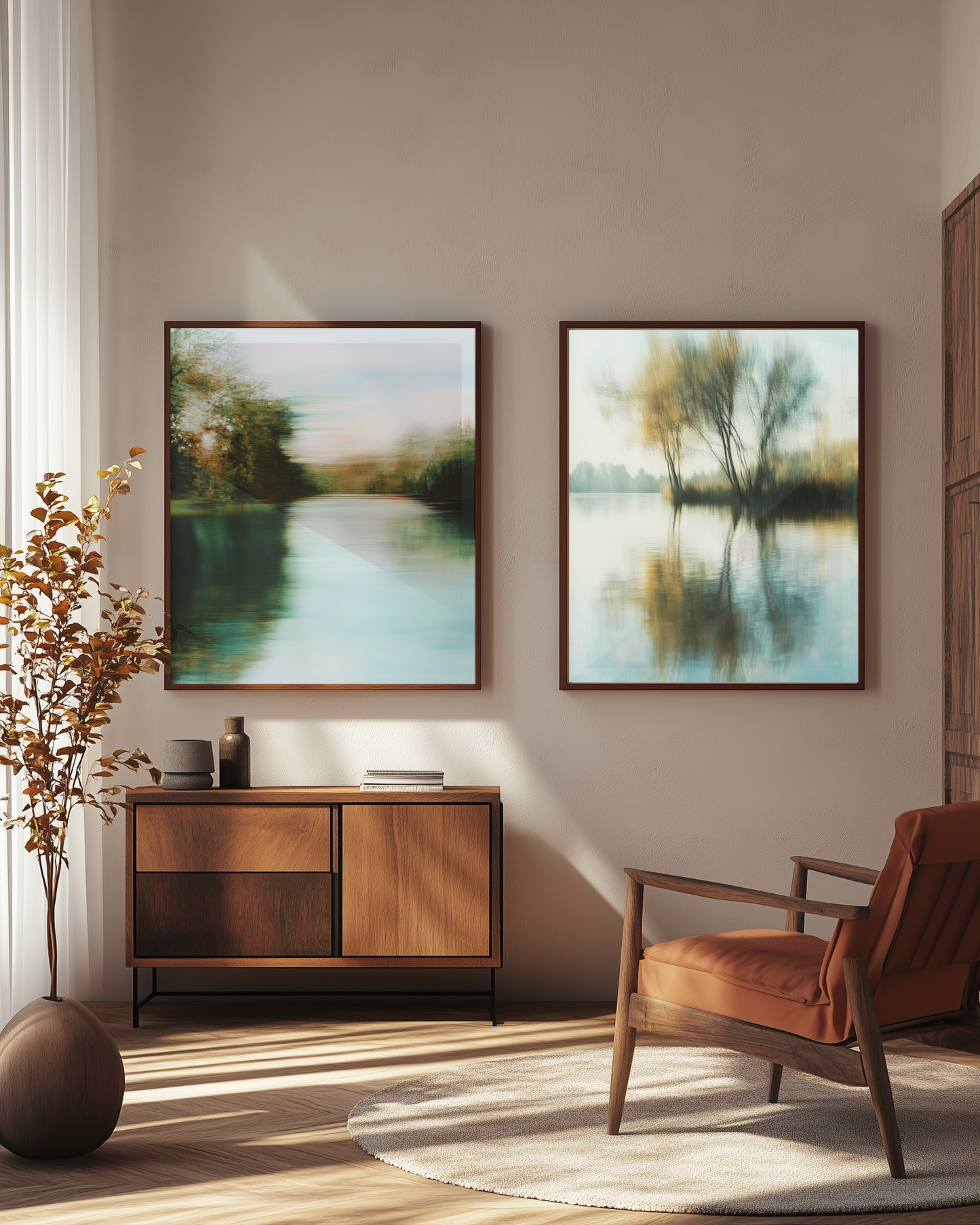 Framed canvas - Dream Of River 2