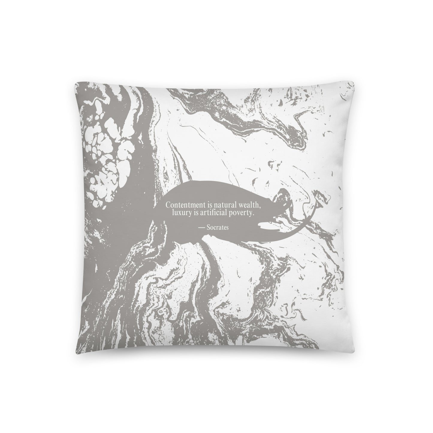 Healing Pillow - Self-exploration - Gratitude - Mindfulness - Socrates
