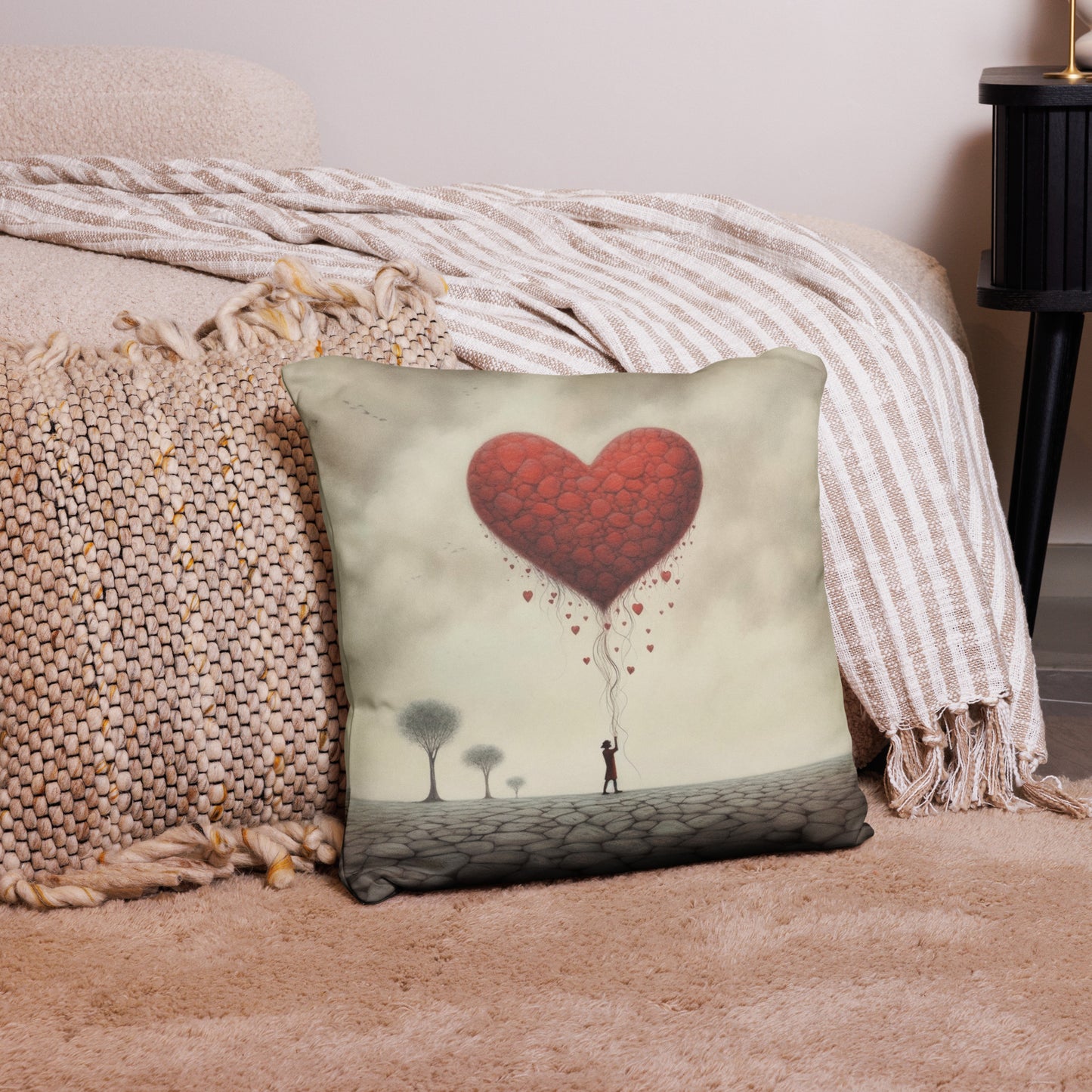 Healing Pillow - Self-exploration - Moral Compass Harper Lee - Gift for teen & YA
