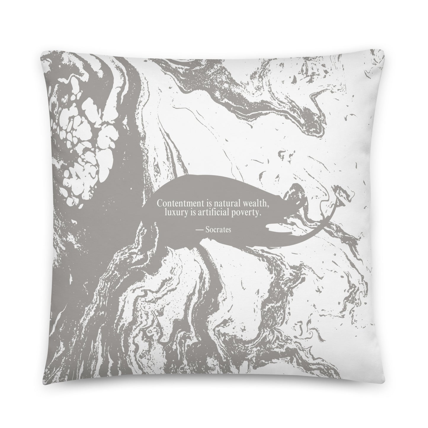 Healing Pillow - Self-exploration - Gratitude - Mindfulness - Socrates