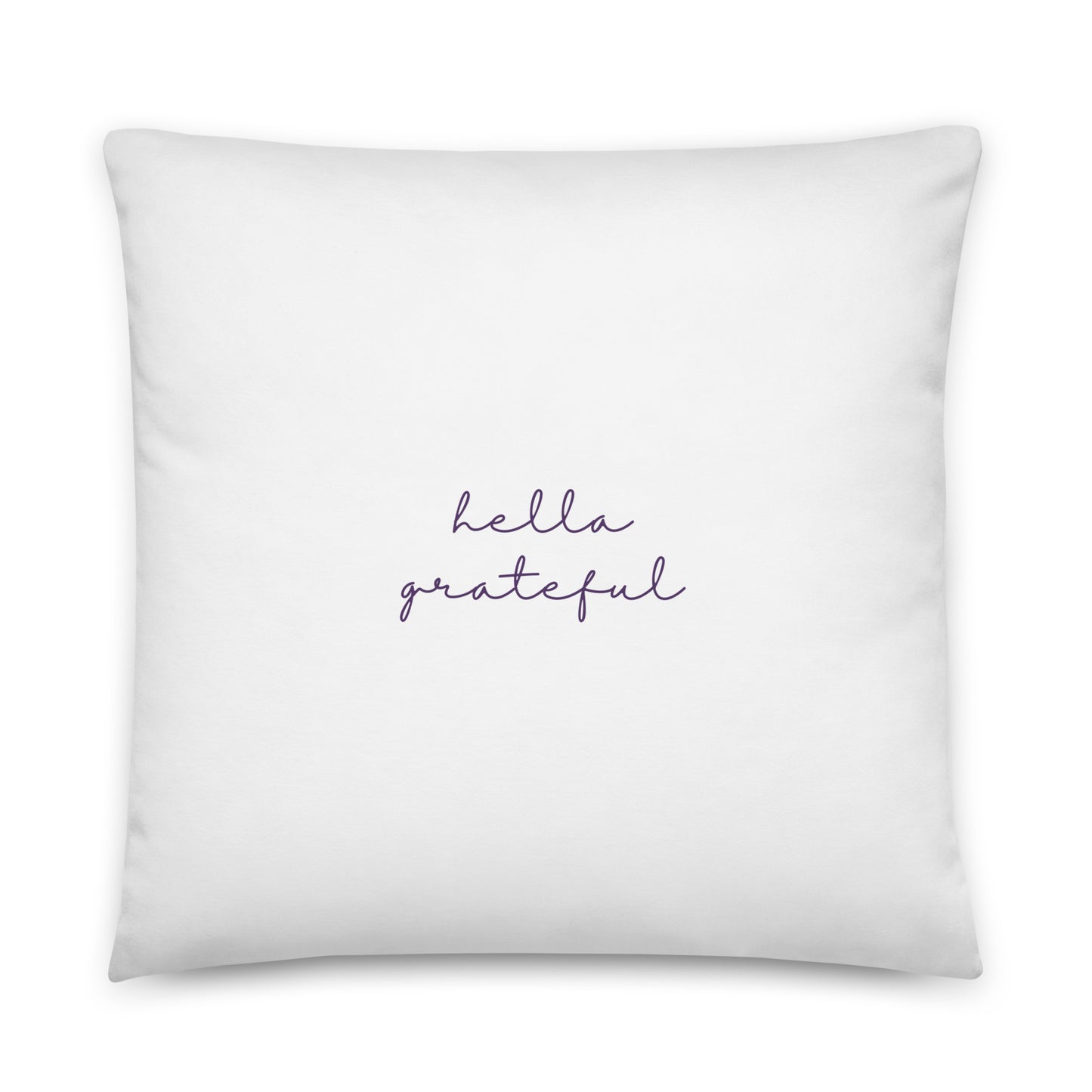 Healing Pillow - Gratitude - Thank you gift - White