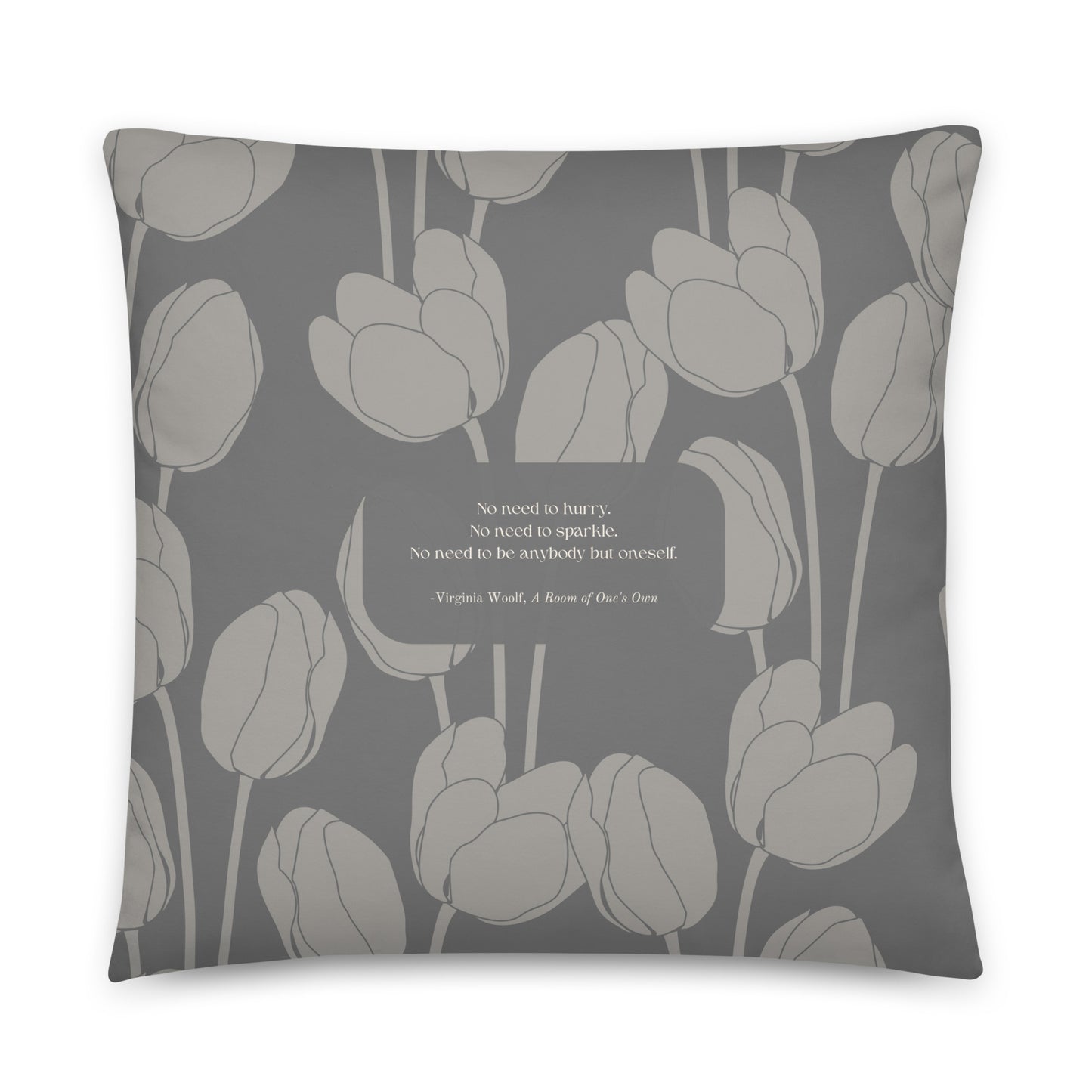 Healing Pillow - Self-compassion - Gift for Teen & YA - Encourage - Virginia Woolf