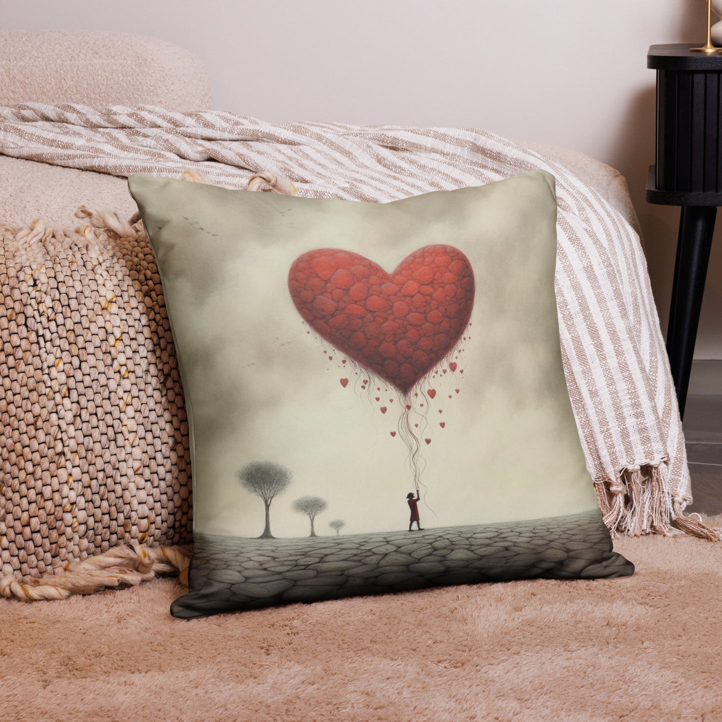 Healing Pillow - Self-exploration - Moral Compass Harper Lee - Gift for teen & YA
