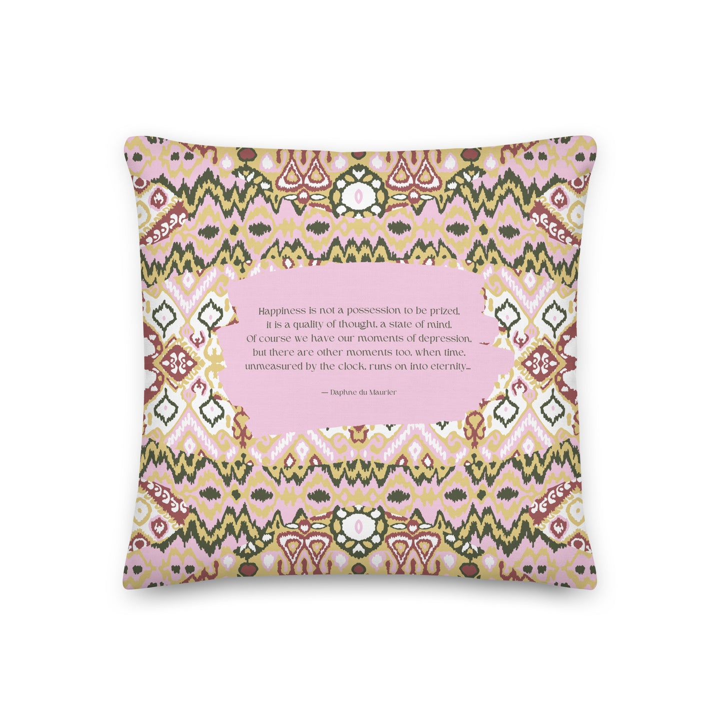 Healing Pillow - Self-compassion - Self-examination - Daphne du Maurier