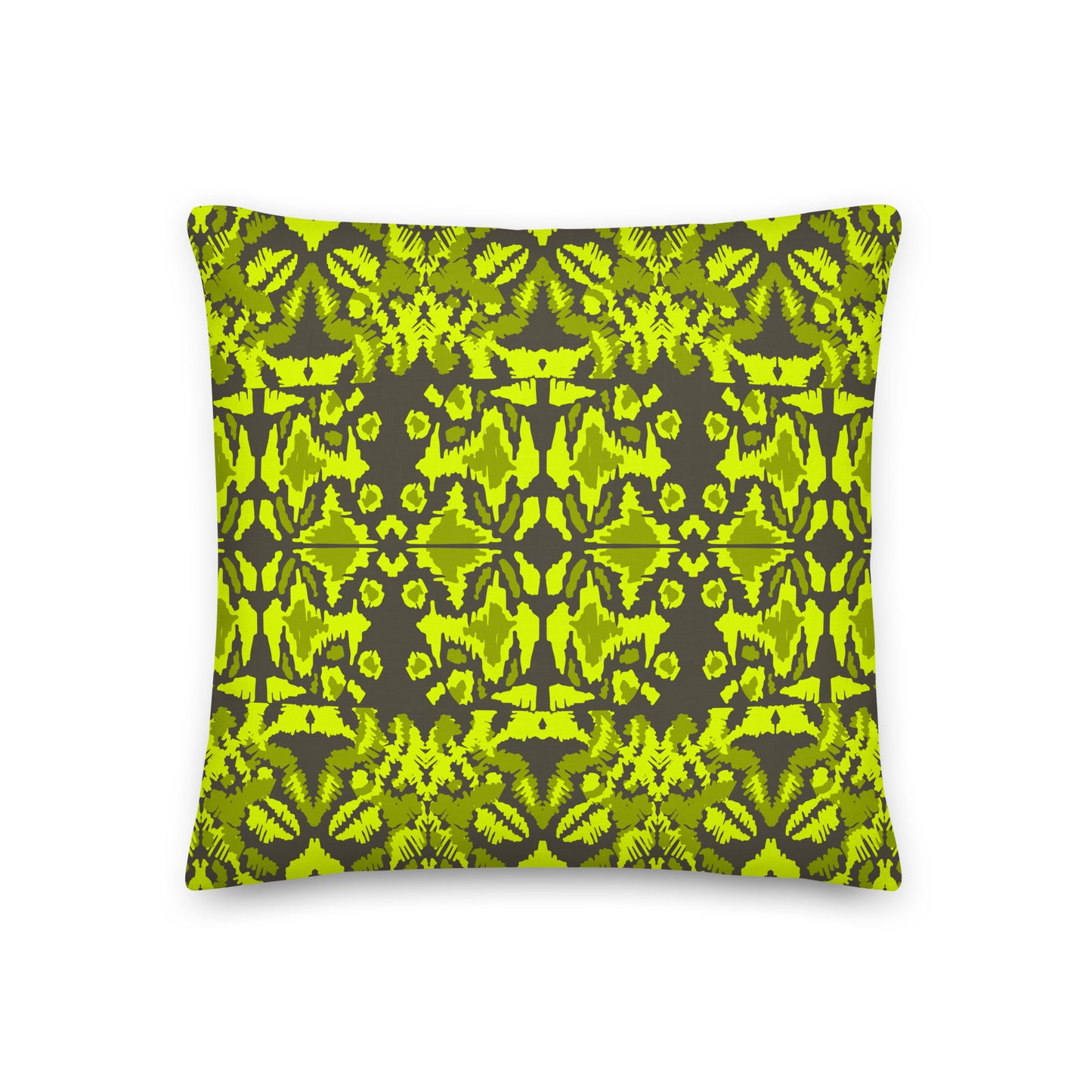 Healing Pillow - Love of Life - Mindfulness - Resilience - Albert Camus - Chartreuse
