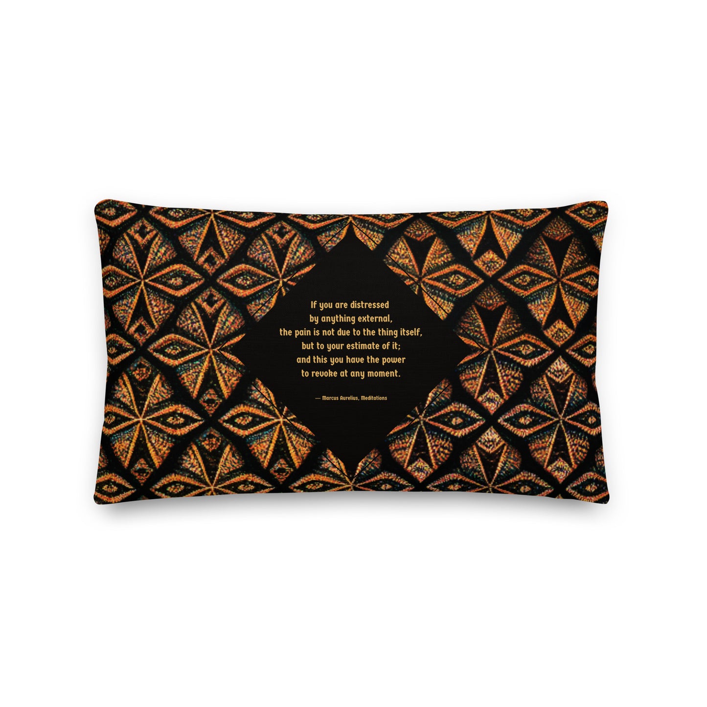 Healing Pillow - Self-exploration - Wisdom - Mindfulness - Marcus Aurelius