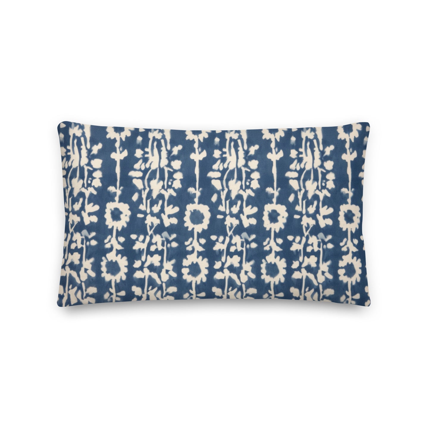 Healing Pillow - Self-compassion - Blue floral