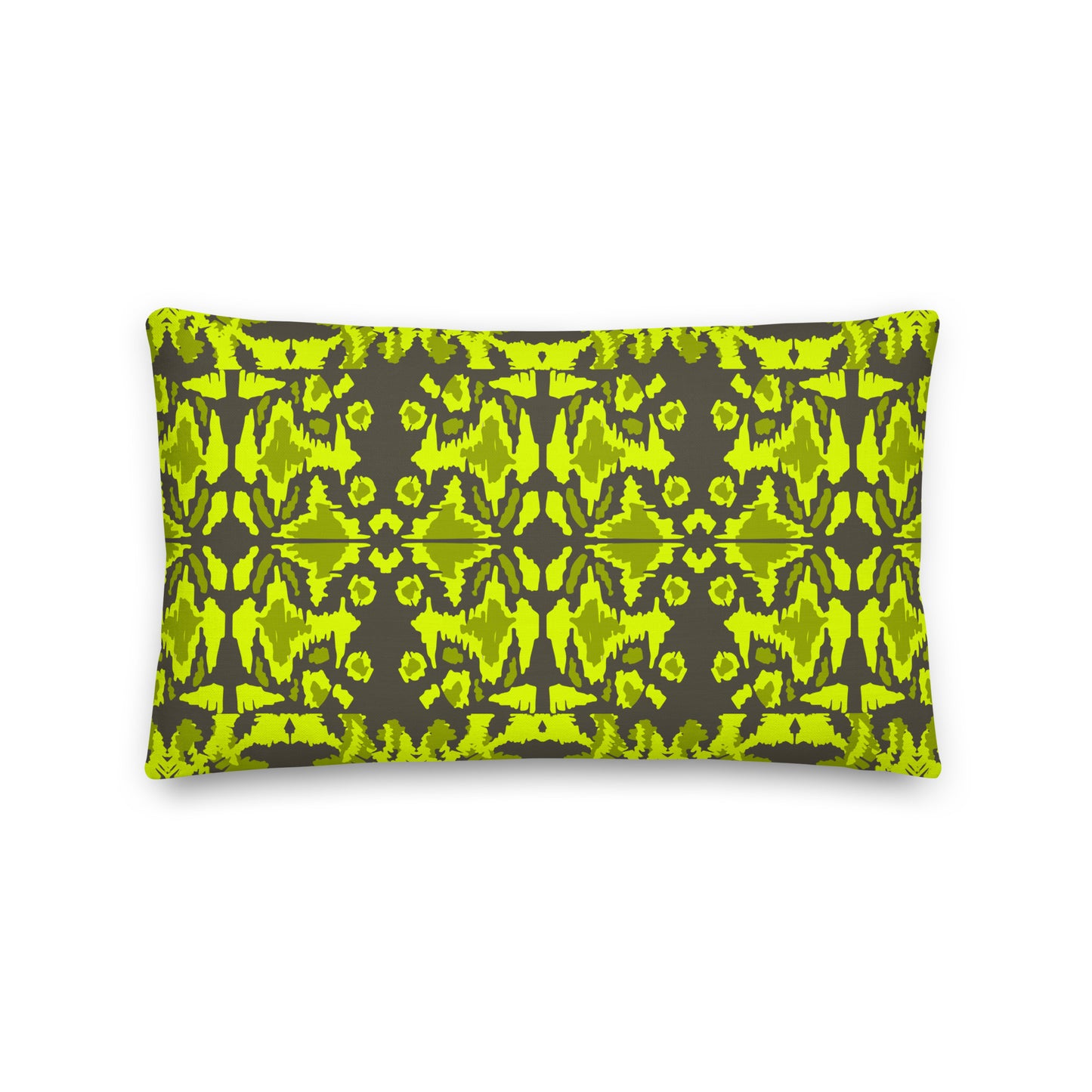 Healing Pillow - Love of Life - Mindfulness - Resilience - Albert Camus - Chartreuse