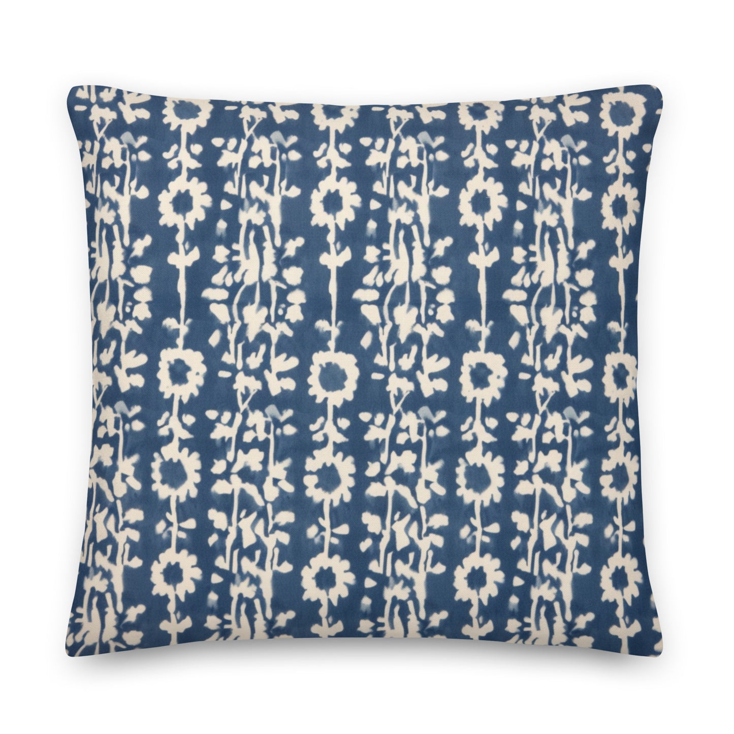 Healing Pillow - Self-compassion - Blue floral