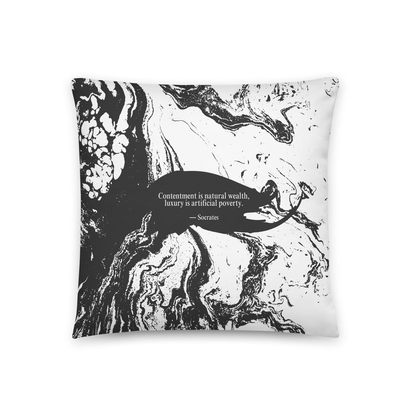 Healing Pillow - Self-exploration -Gratitude - Mindfulness - Socrates