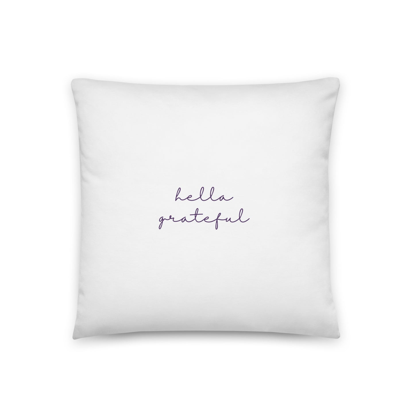 Healing Pillow - Gratitude - Thank you gift - White