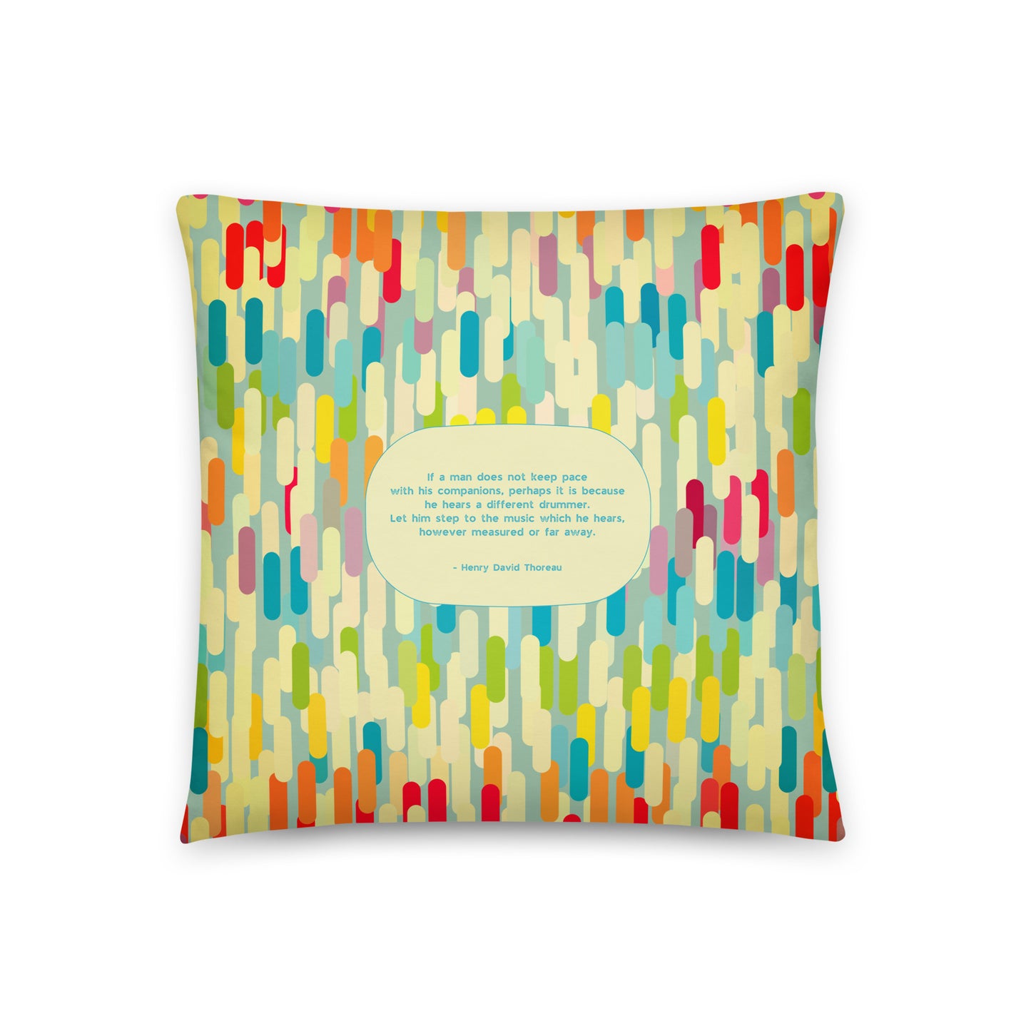 Healing Pillow - LGBTQIA+ Neurodiverse - Teen & YA - Compassion - Henry David Thoreau