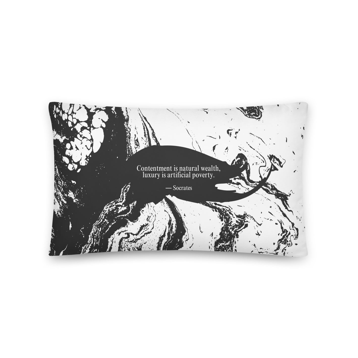 Healing Pillow - Self-exploration -Gratitude - Mindfulness - Socrates