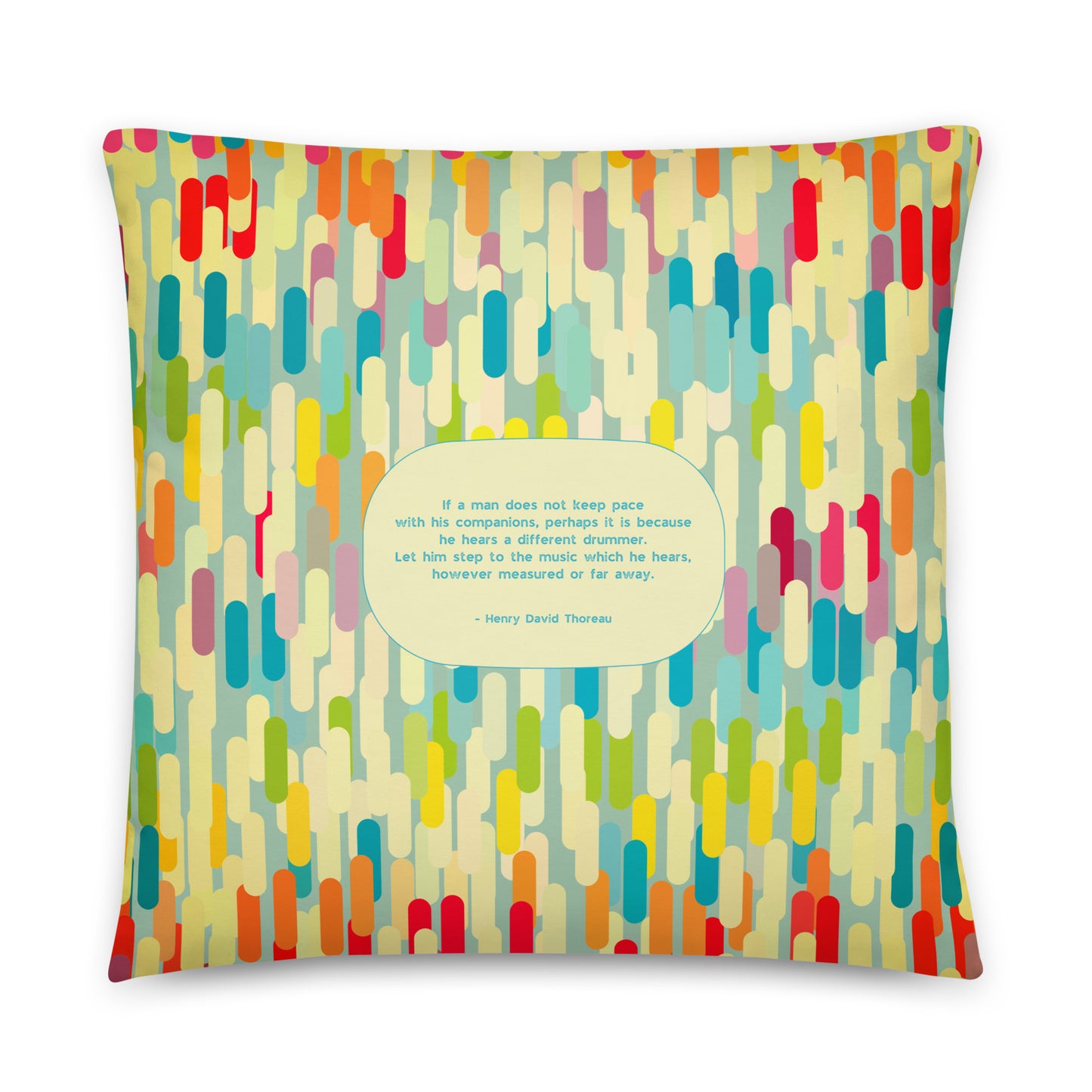 Healing Pillow - LGBTQIA+ Neurodiverse - Teen & YA - Compassion - Henry David Thoreau