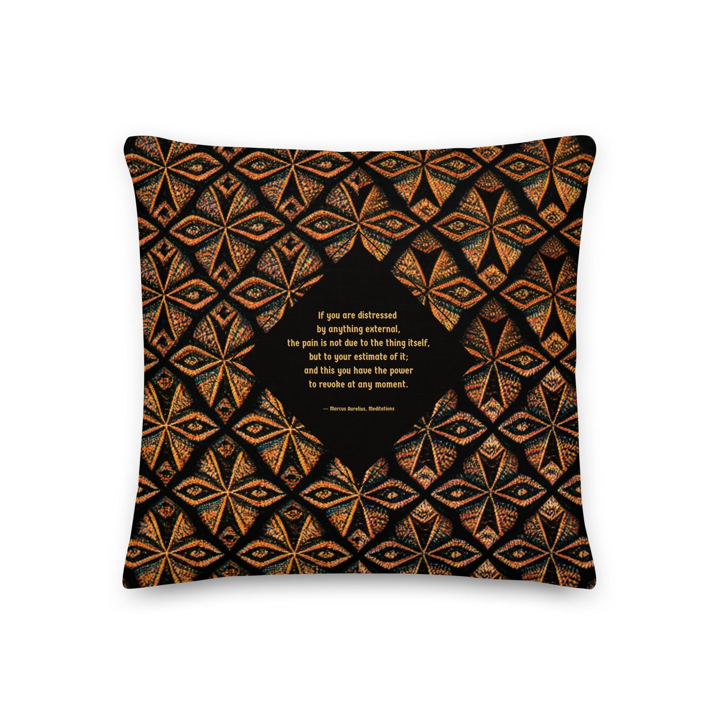 Healing Pillow - Self-exploration - Wisdom - Mindfulness - Marcus Aurelius