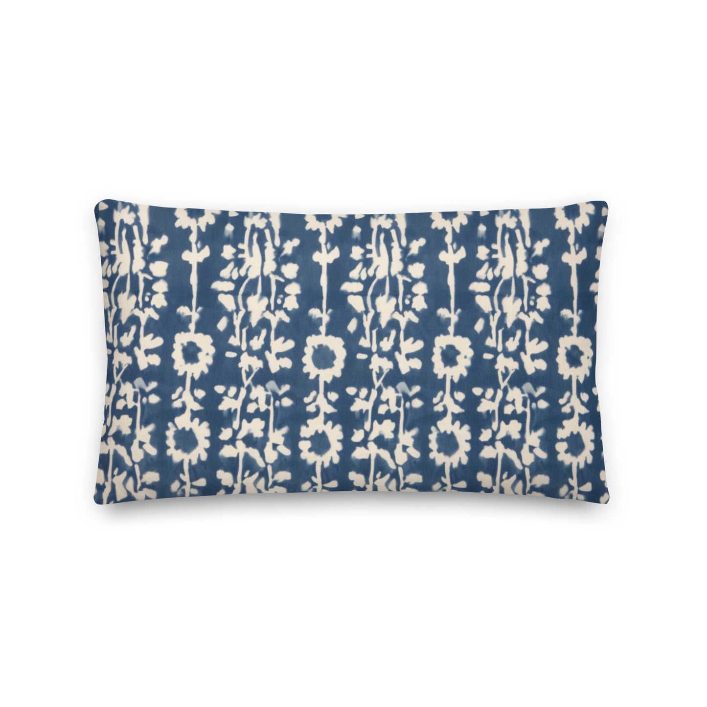 Healing Pillow - Self-compassion - Blue floral