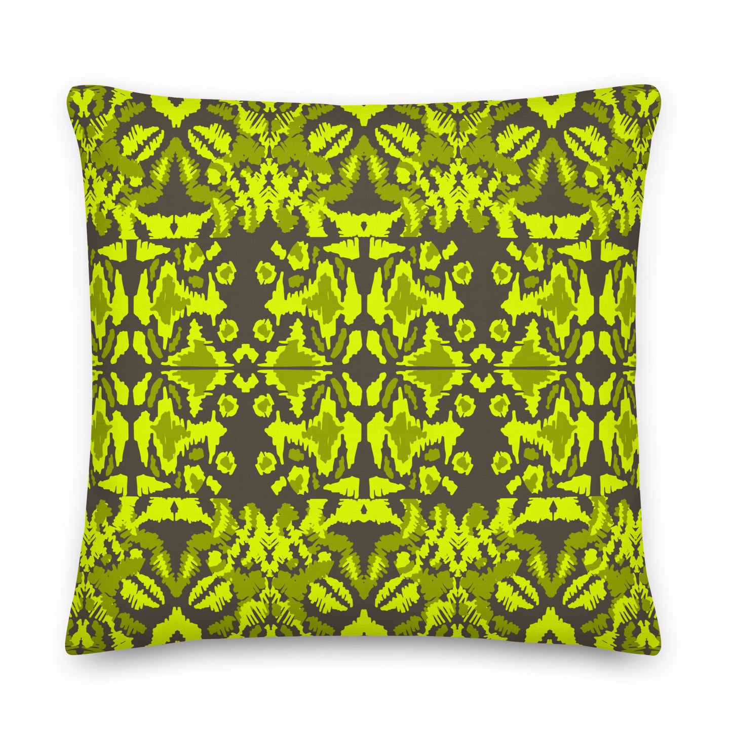 Healing Pillow -  Love of Life - Mindfulness - Resilience - Albert Camus - Chartreuse